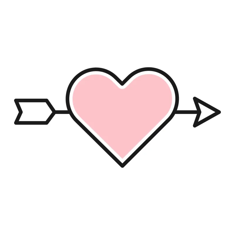 Heart and Arrow