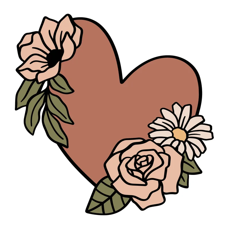 Floral Heart