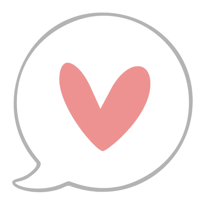 Heart Chat Bubble