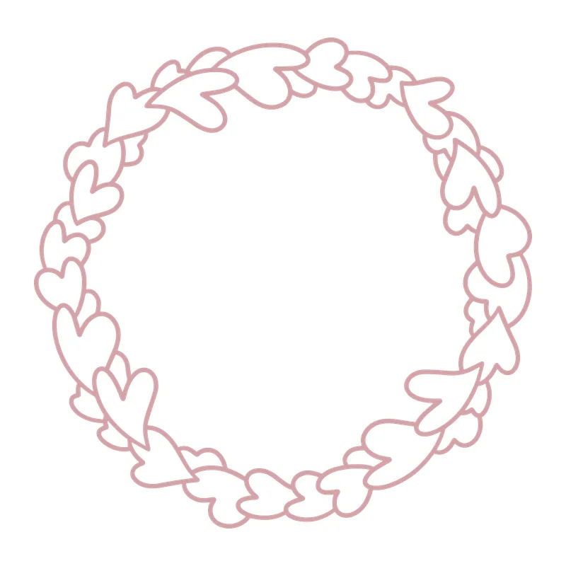 Heart Wreath Frame