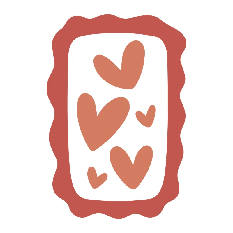 Hearts Stamp