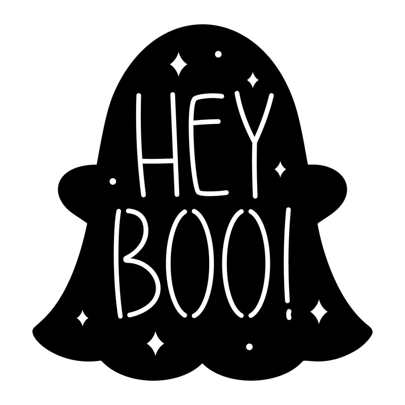 Hey Boo Ghost