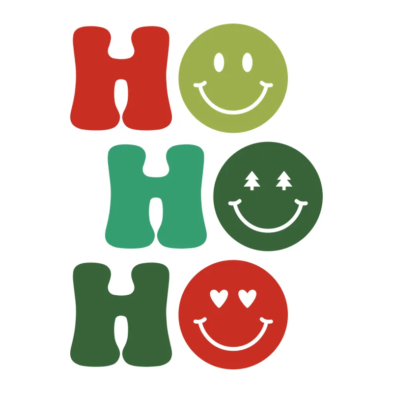 Ho Ho Ho Smiley Faces