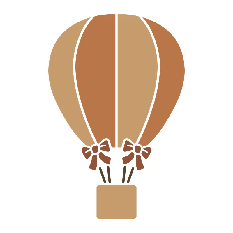 Boho Hot Air Balloon