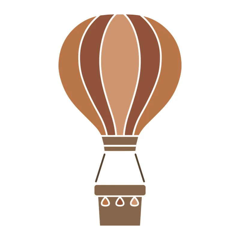 Boho Hot Air Balloon