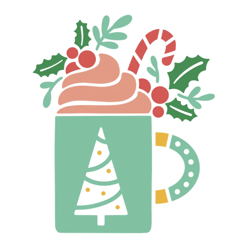 Christmas Hot Chocolate Mug