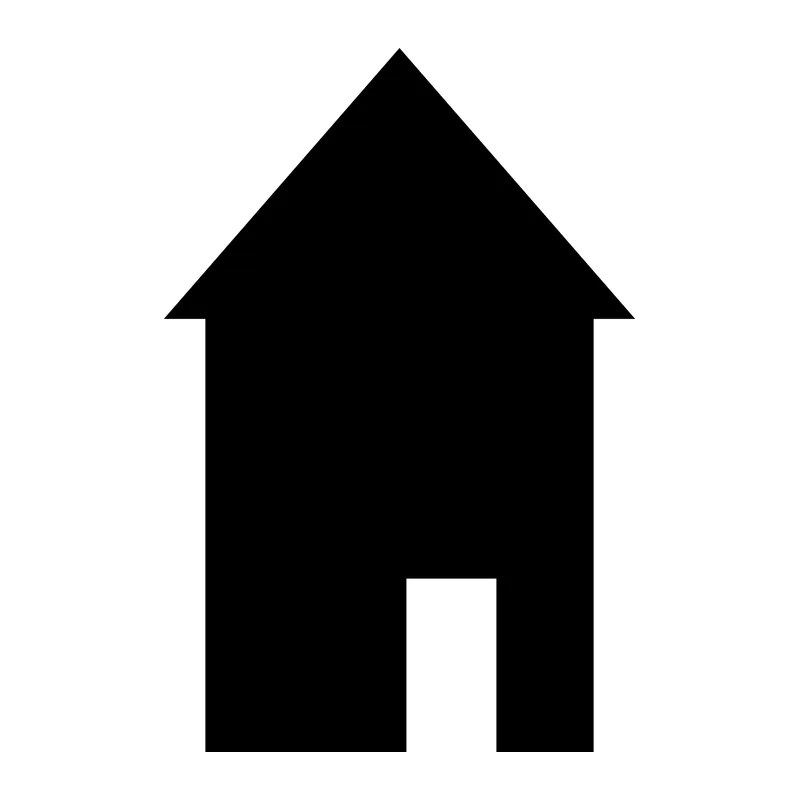 Simple House Silhouette