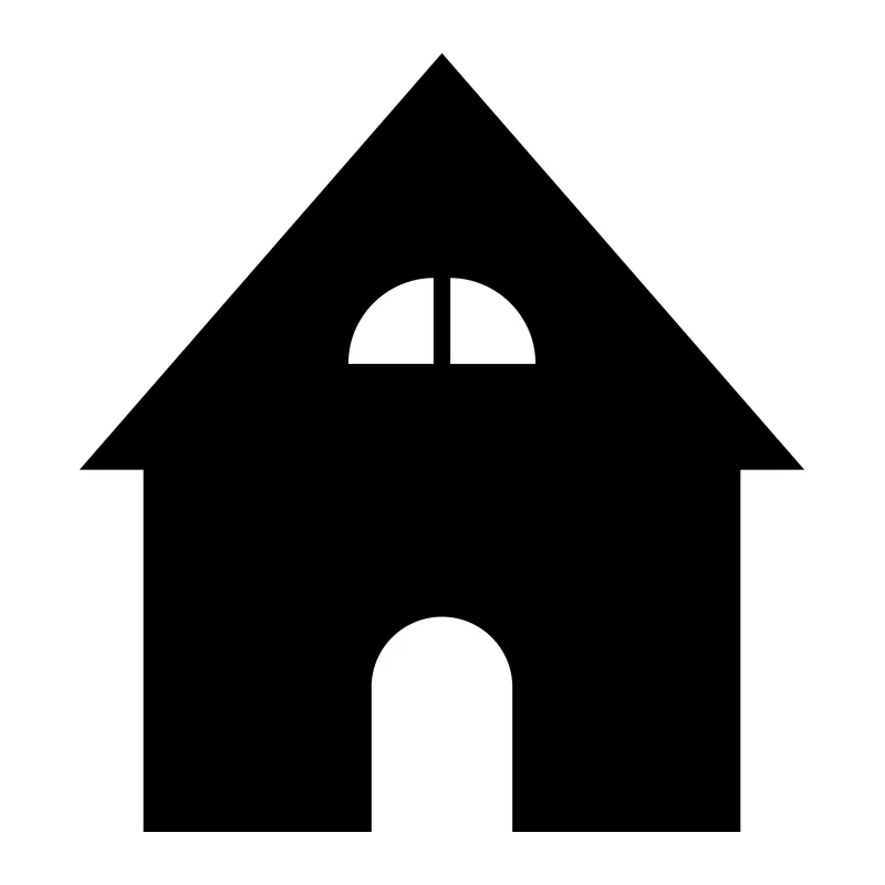 Simple House Silhouette