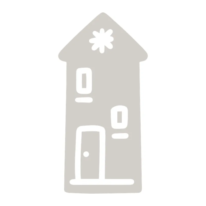 Tall Hand-Drawn House