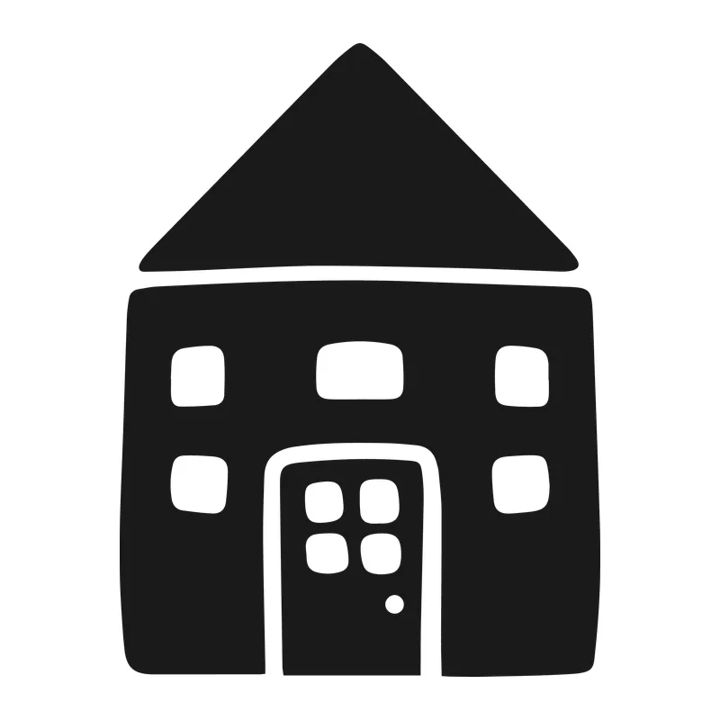 Simple House Silhouette