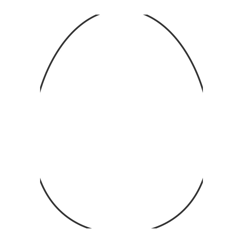 Oval Insert Card Corners