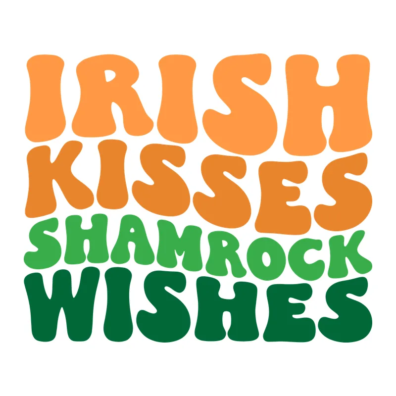Irish Kisses Shamrock Wishes
