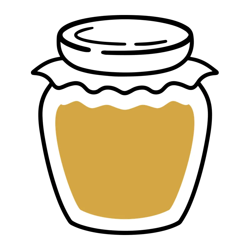 Golden Jam Jar