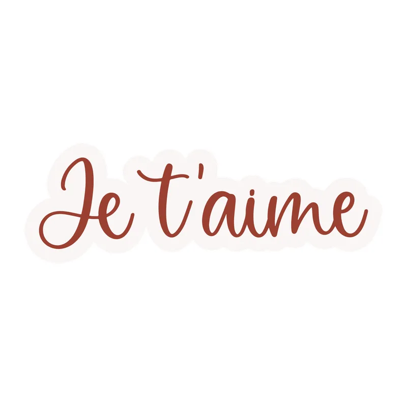 Je T'aime Script