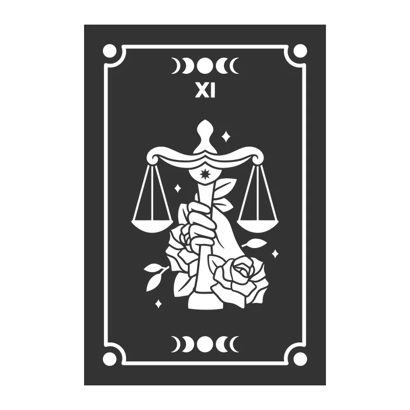 Justice Tarot Card
