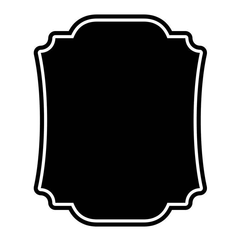Vintage Label Frame