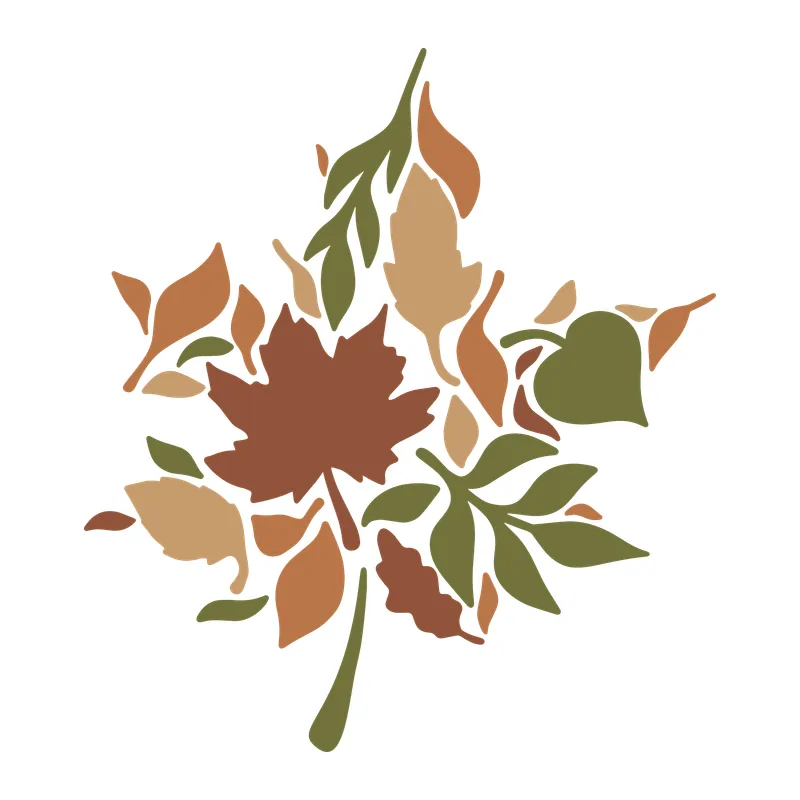 Autumn Leaf Cluster