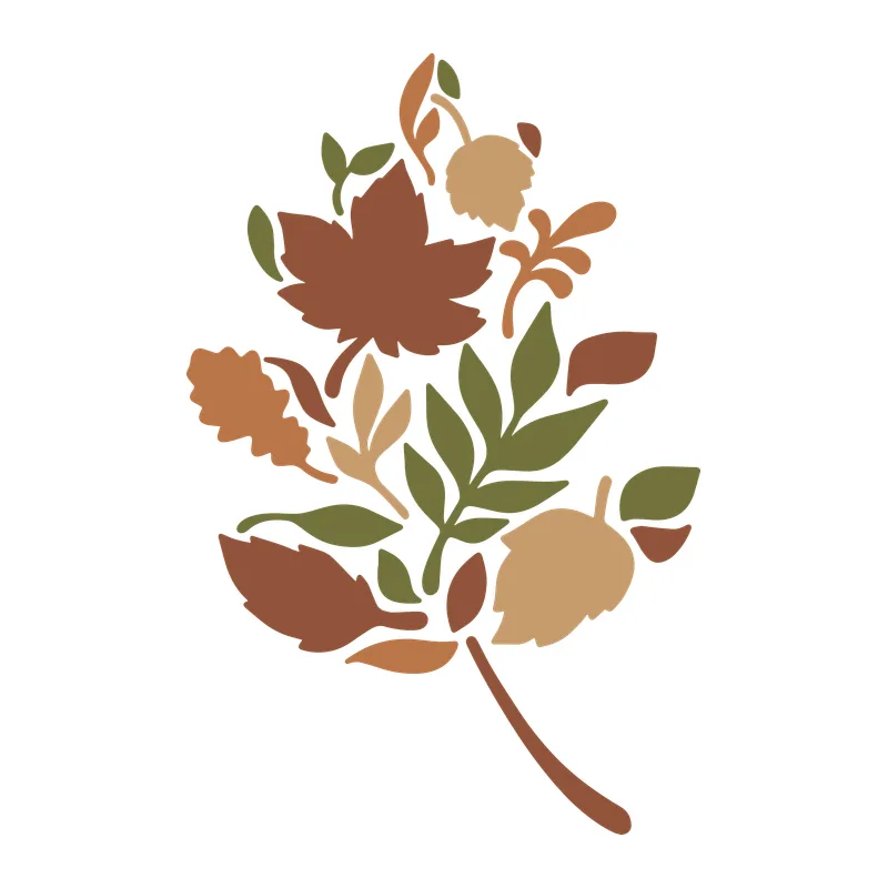 Autumn Leaf Cluster