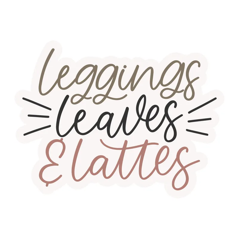 Leggings Leaves & Lattes