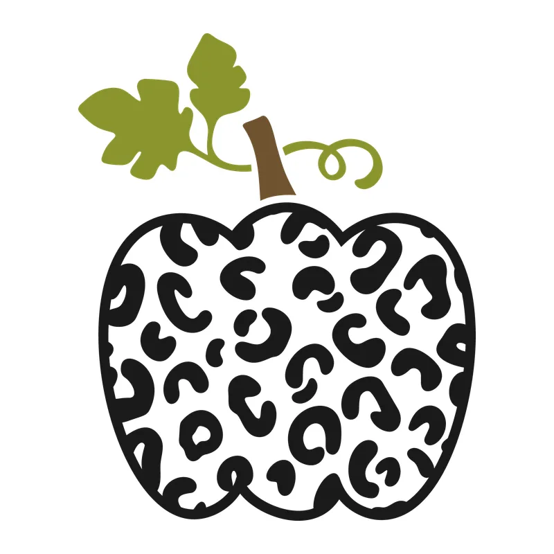 Leopard Print Pumpkin