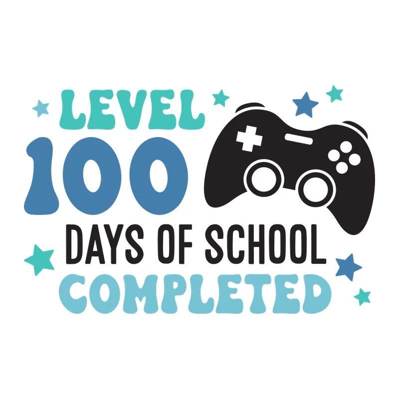 Level 100 Days Of School Completed