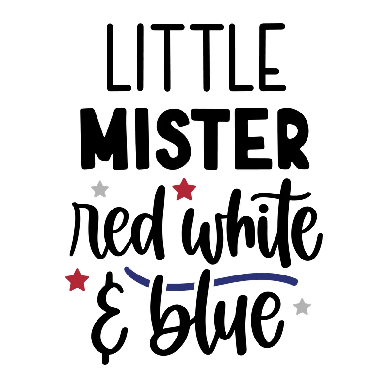 Little Mister Red White & Blue