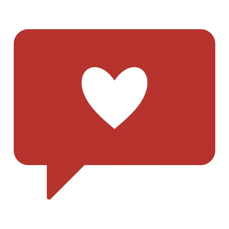 Love Chat Bubble