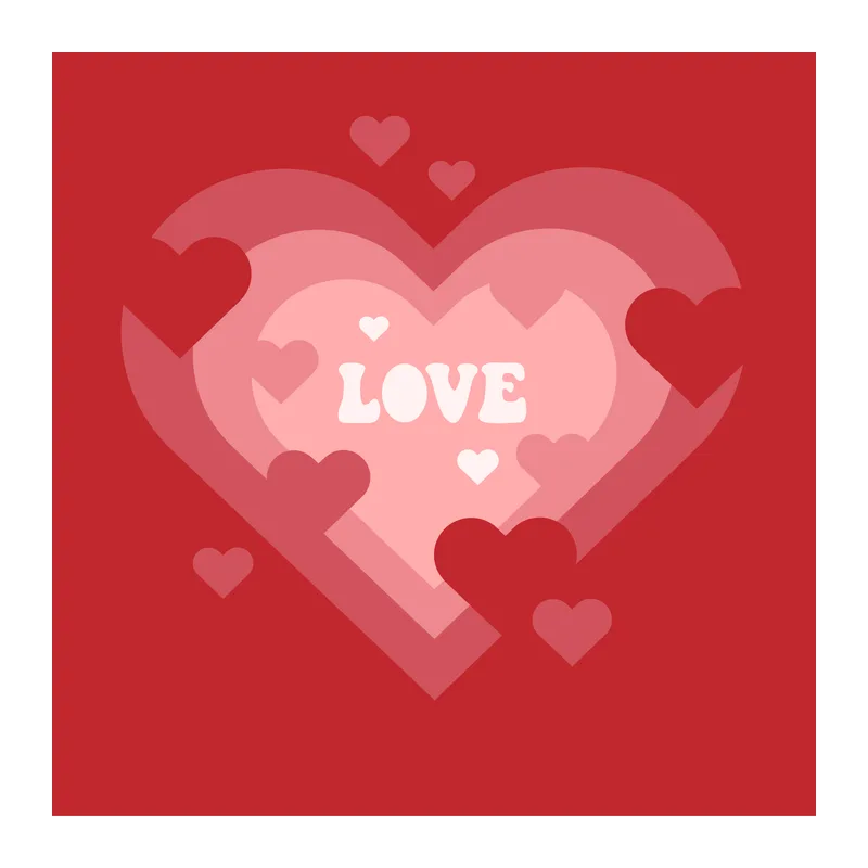 Love Heart Shadowbox