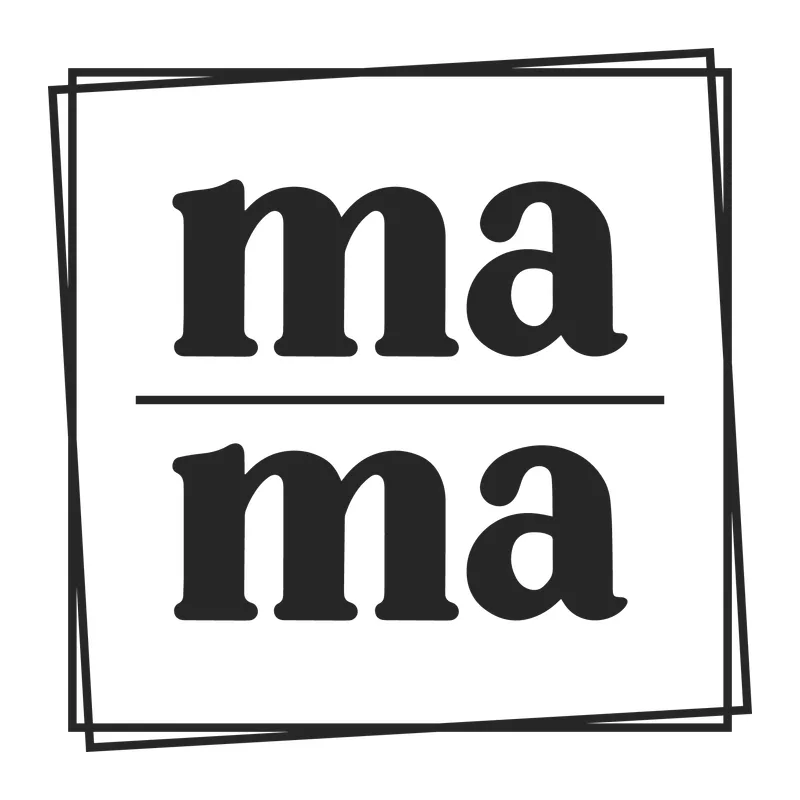 Mama Stacked Square Frame