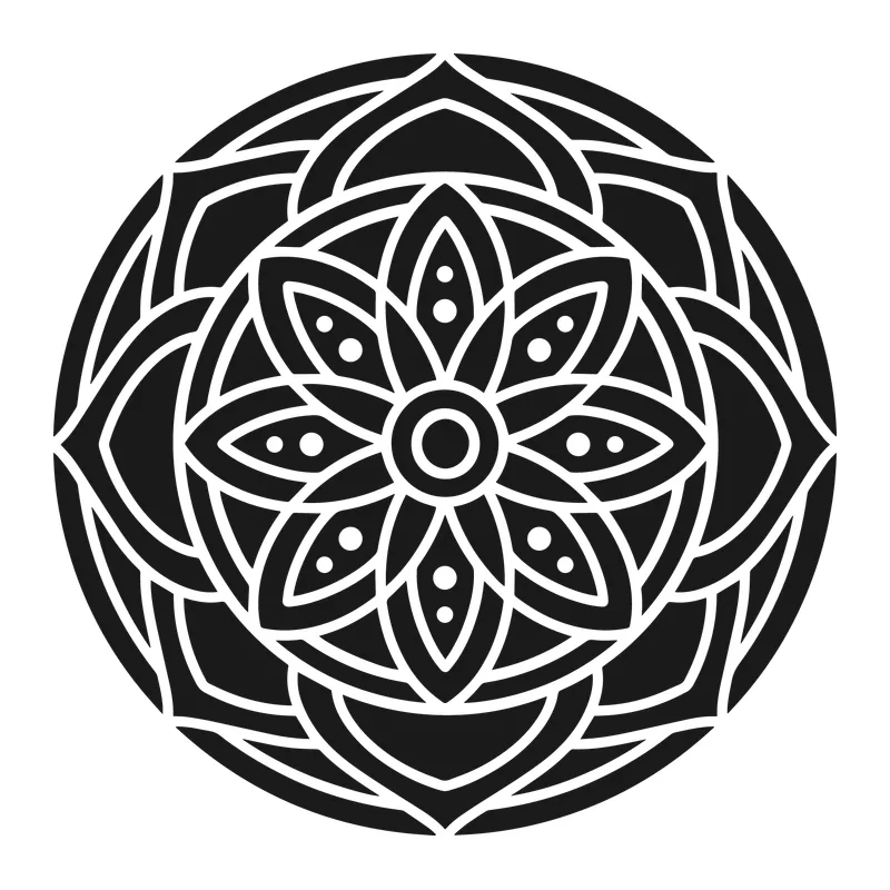 Lotus Petal Mandala