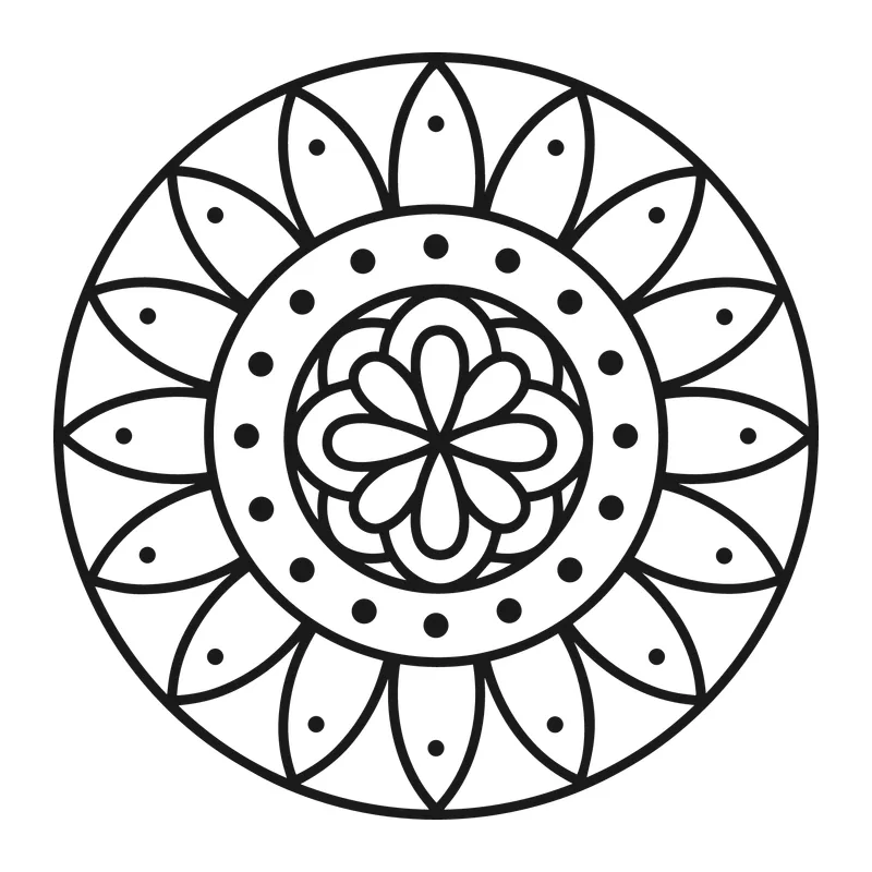 Petal Ring Mandala
