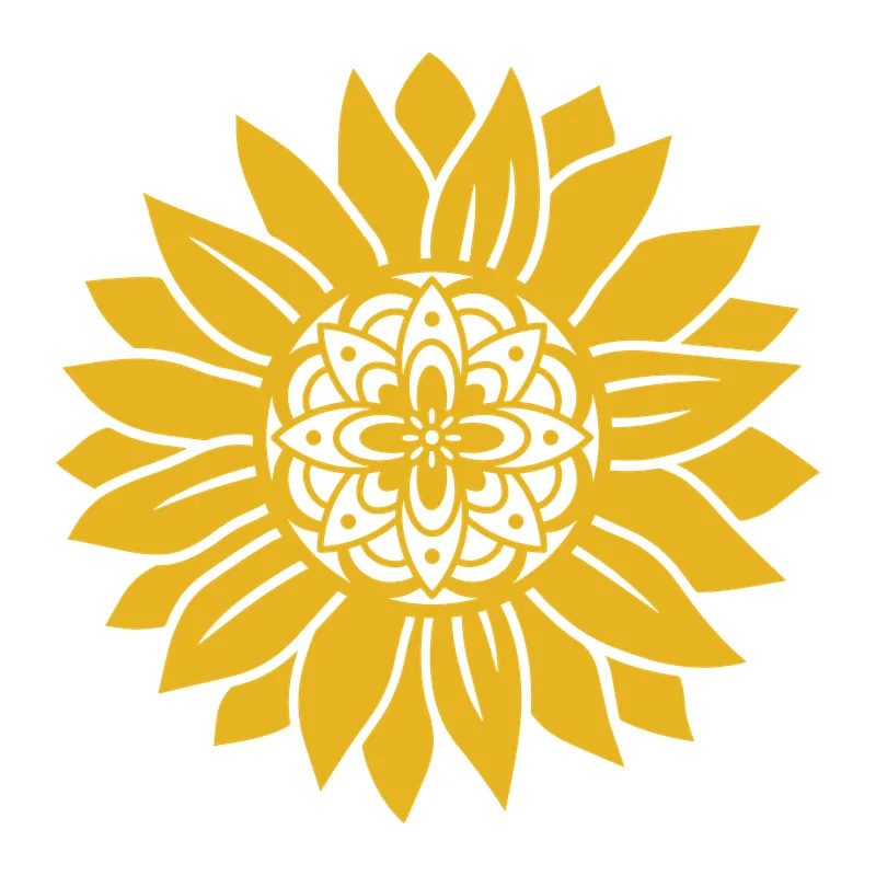 Mandala Sunflower