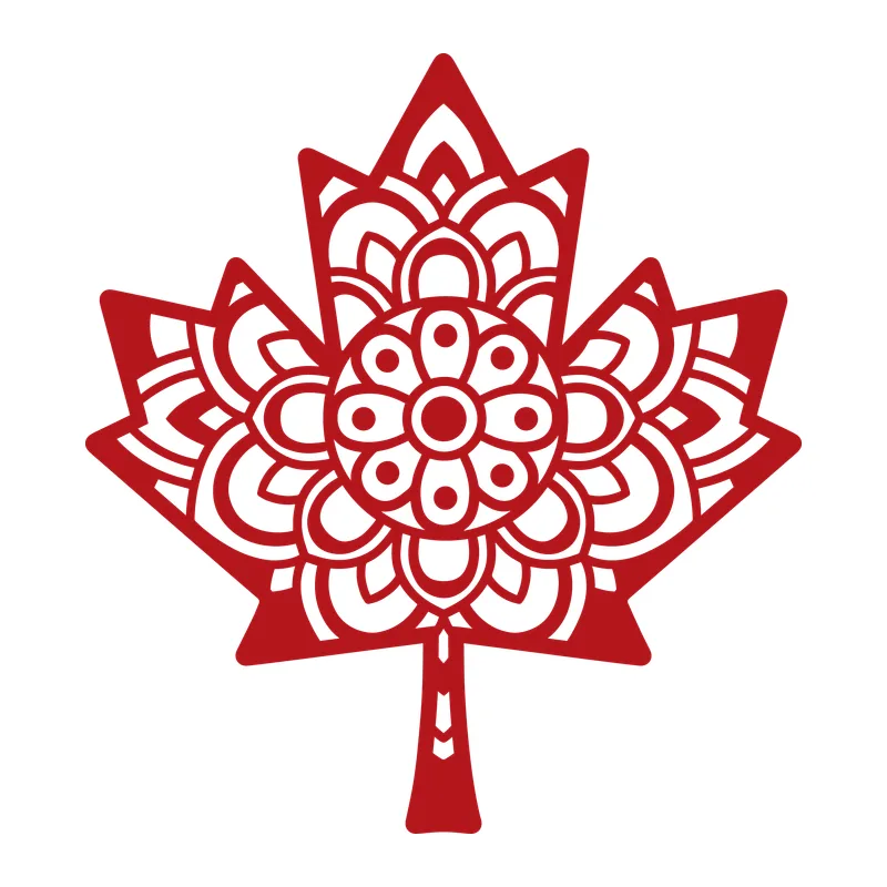 Maple Leaf Mandala