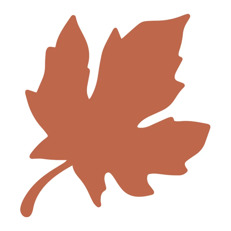 Maple Leaf Silhouette