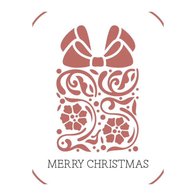 Merry Christmas Gift Box