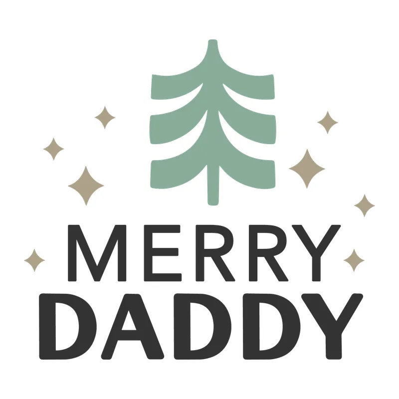 Merry Daddy Christmas Tree
