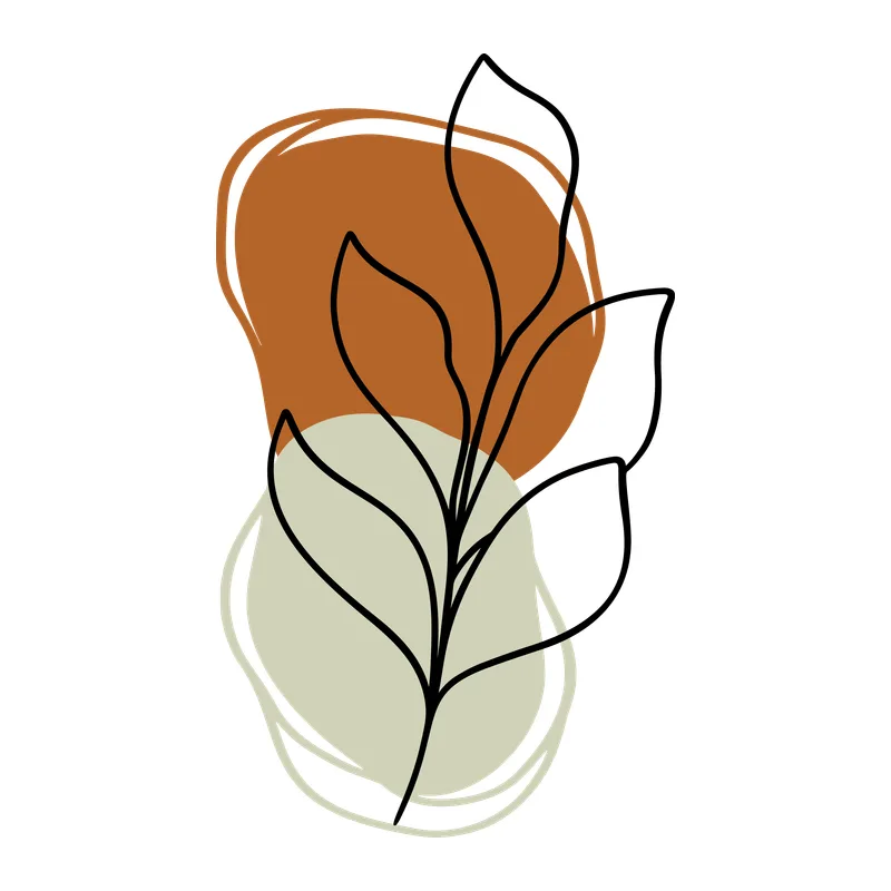 Boho Botanical Leafy Branch
