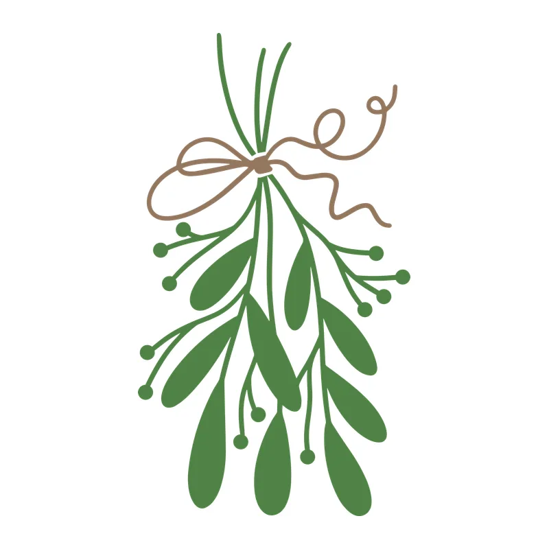 Hanging Mistletoe Sprig