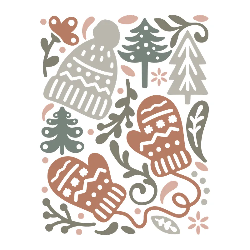 Mittens and Winter Hat