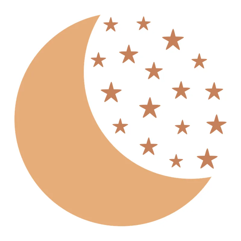 Moon and Stars