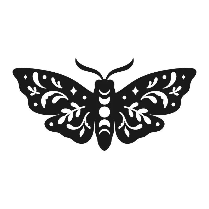 Celestial Moon Phase Moth