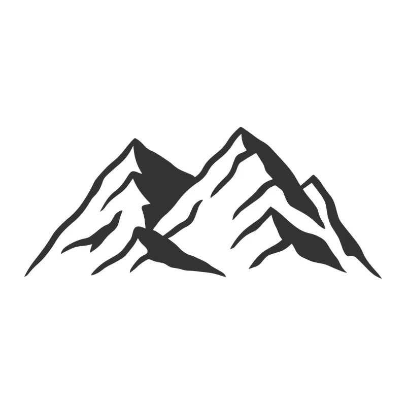 Mountain Range Silhouette