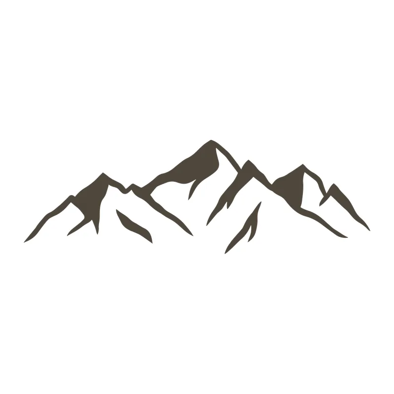 Mountain Range Silhouette