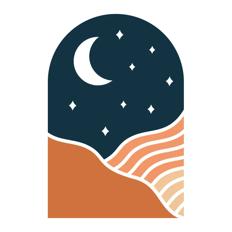 Desert Night Sky Arch