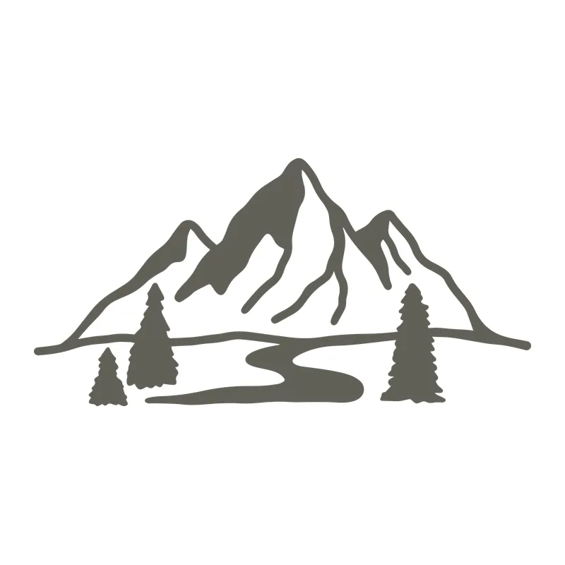 Mountain Range Landscape
