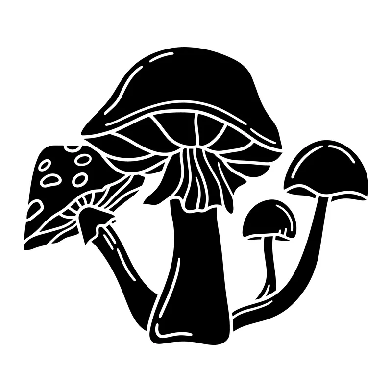 Woodland Mushroom Cluster