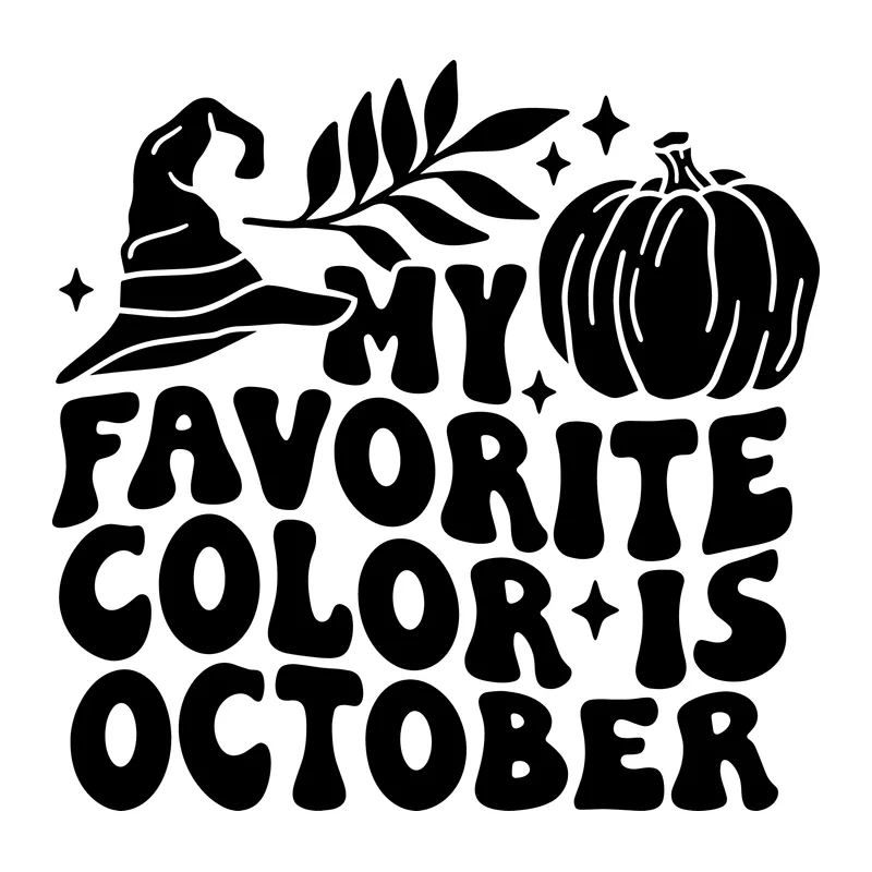 My Favorite Color Is October