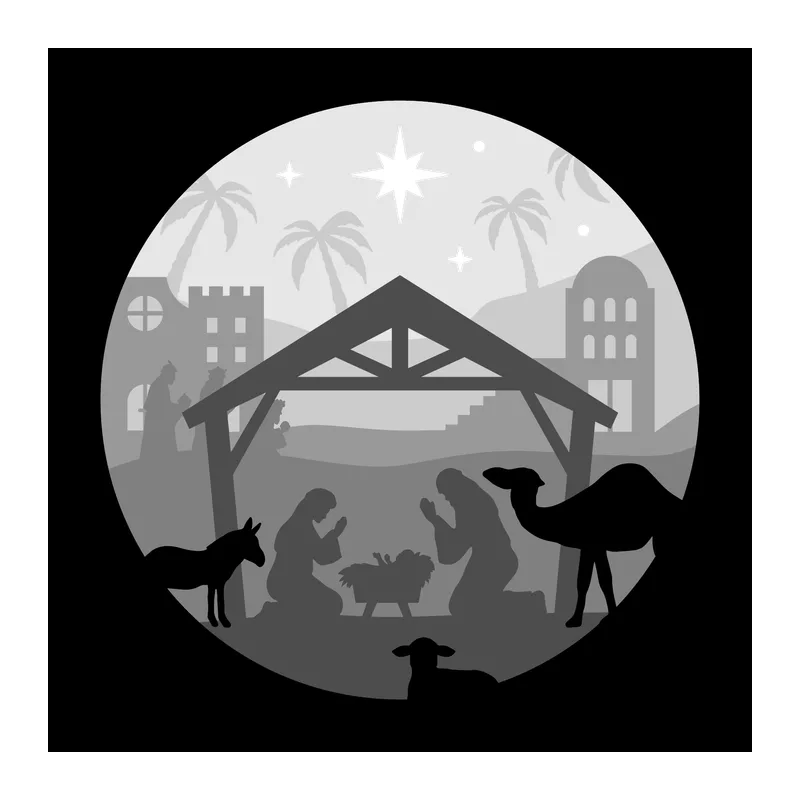 Nativity Shadowbox
