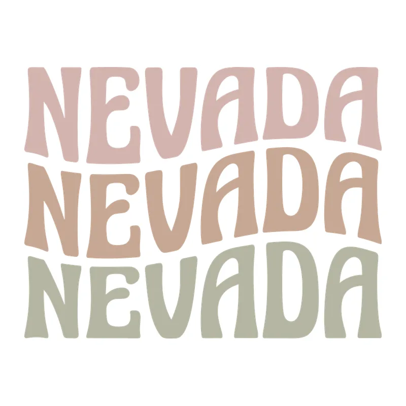 Retro Wavy Nevada