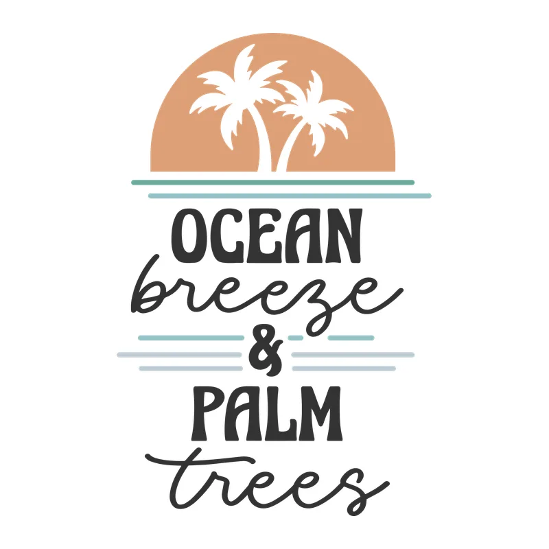 Ocean Breeze & Palm Trees